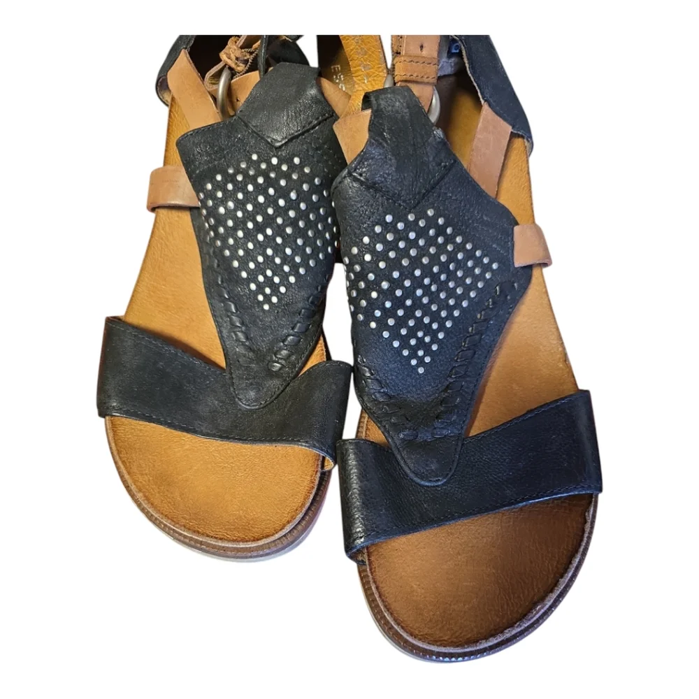Miz Mooz Black Tessa Sandal Size 42 - Picture 5 of 6